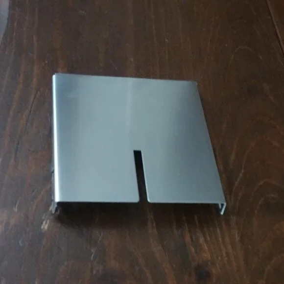 New - Wood Stove Fan Metal Bracket Plate for Portable Propane Heaters - Picture 3 of 3